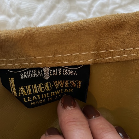 Vintage suede jacket - Picture 2 of 4